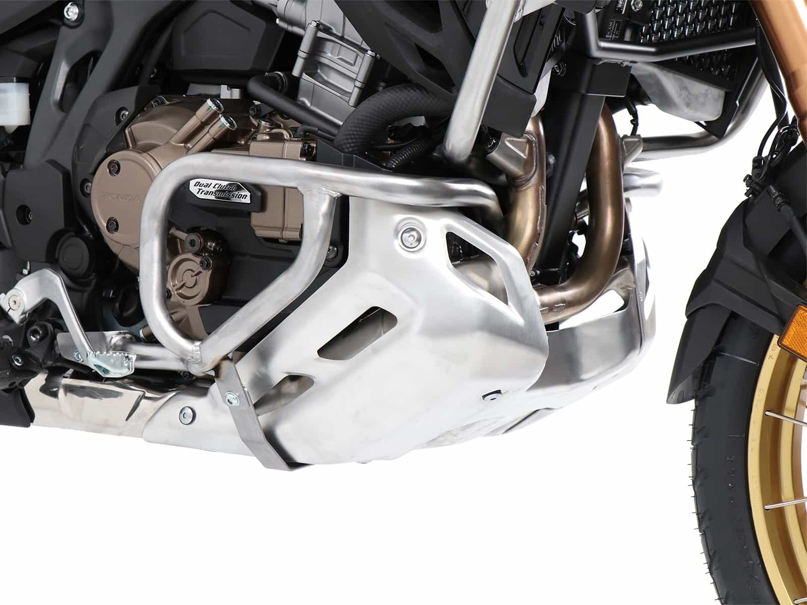 DEFENSA DE MOTOR PARA HONDA CRF 1100L AFRICA TWIN ADVENTURE SPORTS (2020-2023) INOX HEPCO & BECKER