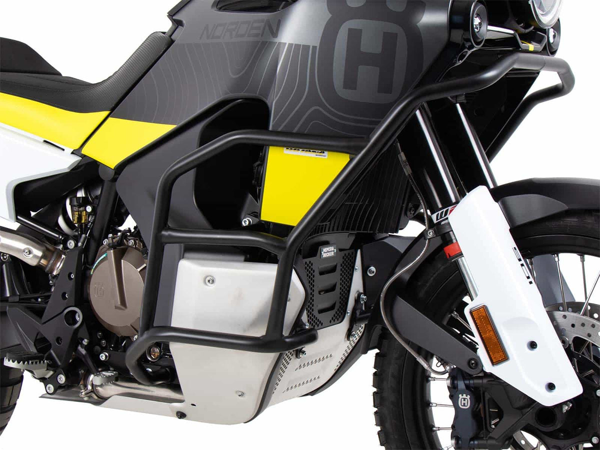 DEFENSA DE MOTOR HEPCO&BECKER SOLID NEGRO HUSQVARNA NORDEN 901 / EXPEDITION 2022-