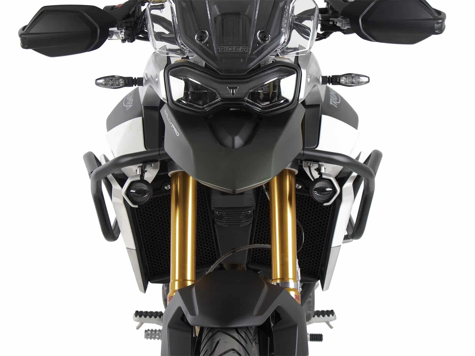 DEFENSA ESTANQUE PARA TRIUMPH TIGER 900 / RALLY / GT / PRO (2020-2023) NEGRA HEPCO & BECKER
