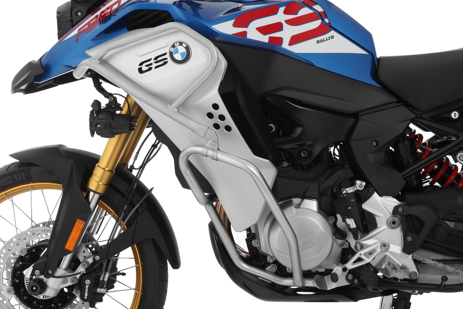 DEFENSA ESTANQUE WUNDERLICH PARA BMW F 850 GS ADVENTURE INOX