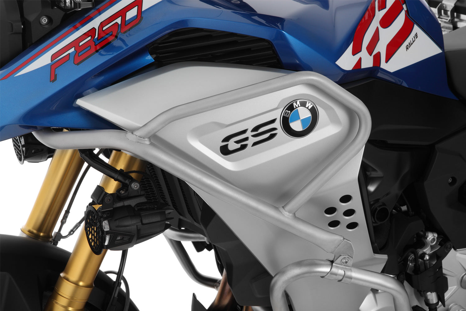 DEFENSA ESTANQUE WUNDERLICH PARA BMW F 850 GS ADVENTURE INOX