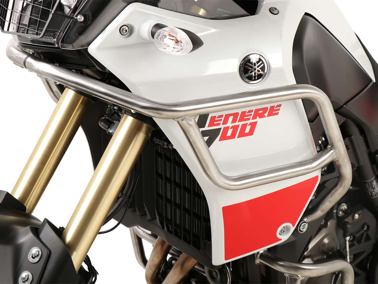 DEFENSA ESTANQUE PARA YAMAHA TENERE 700 (2019-2024) INOX HEPCO & BECKER