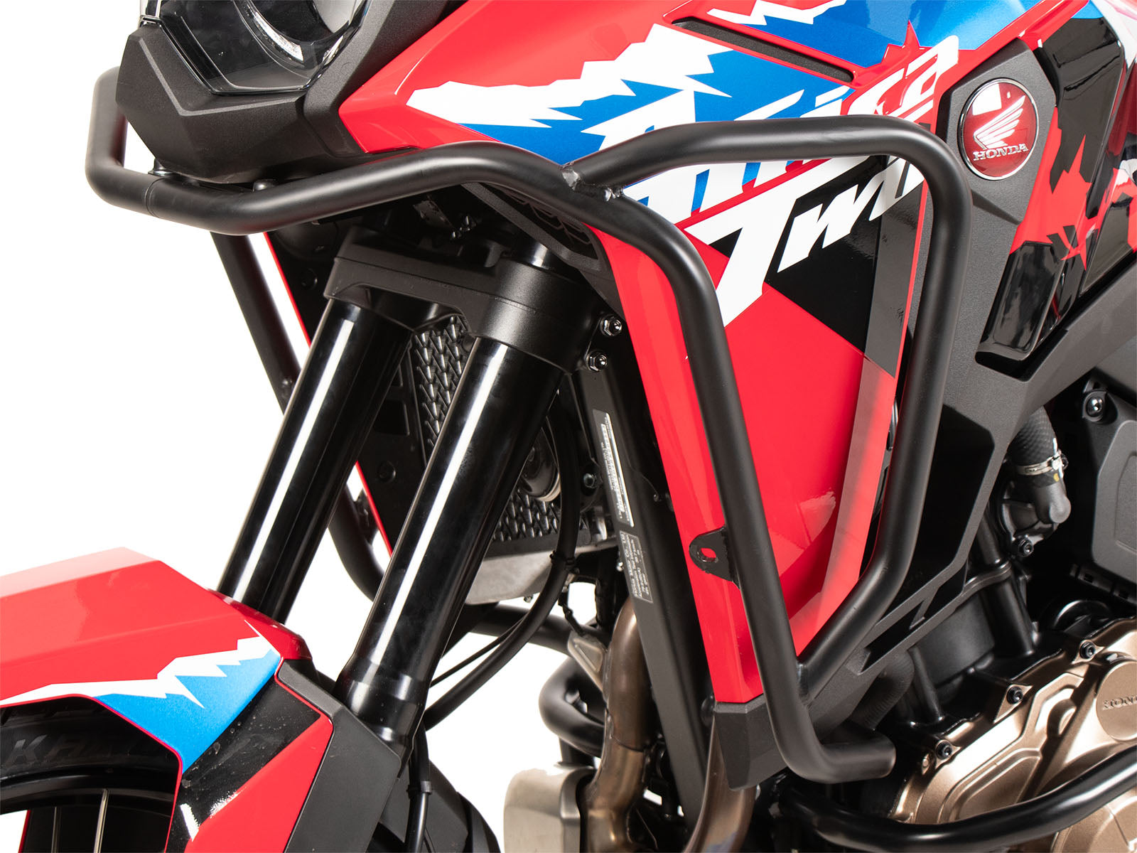 DEFENSA ESTANQUE PARA HONDA CRF 1100L AFRICA TWIN (2024->) NEGRA HEPCO & BECKER