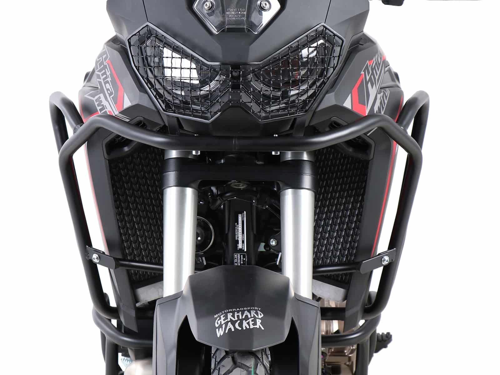 DEFENSA ESTANQUE PARA HONDA CRF 1100 L AFRICA TWIN (2019-2023) NEGRA HEPCO & BECKER