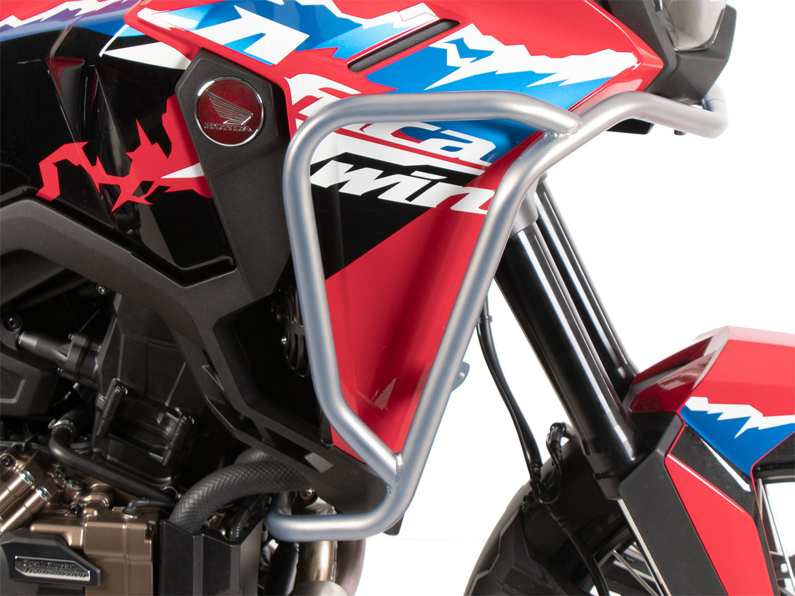 DEFENSA ESTANQUE PARA HONDA CRF 1100L AFRICA TWIN (2024->) INOX HEPCO & BECKER
