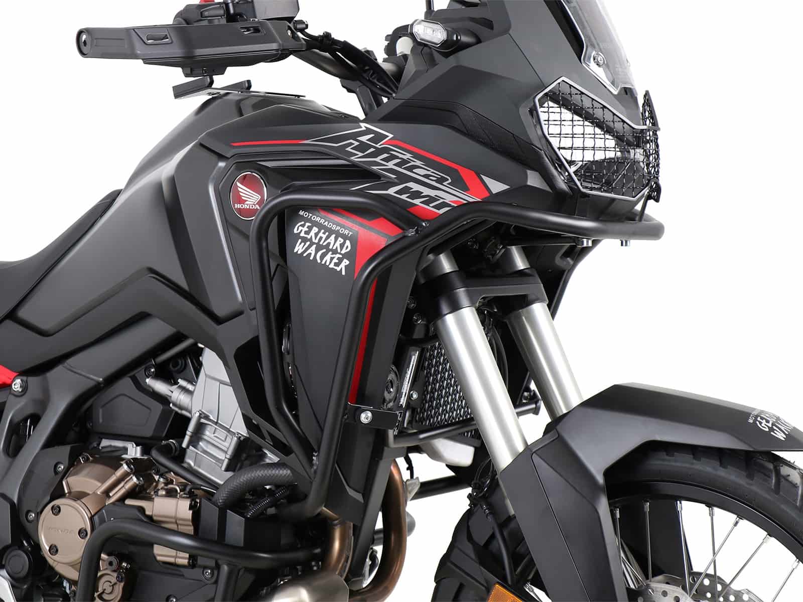 DEFENSA ESTANQUE PARA HONDA CRF 1100 L AFRICA TWIN (2019-2023) NEGRA HEPCO & BECKER