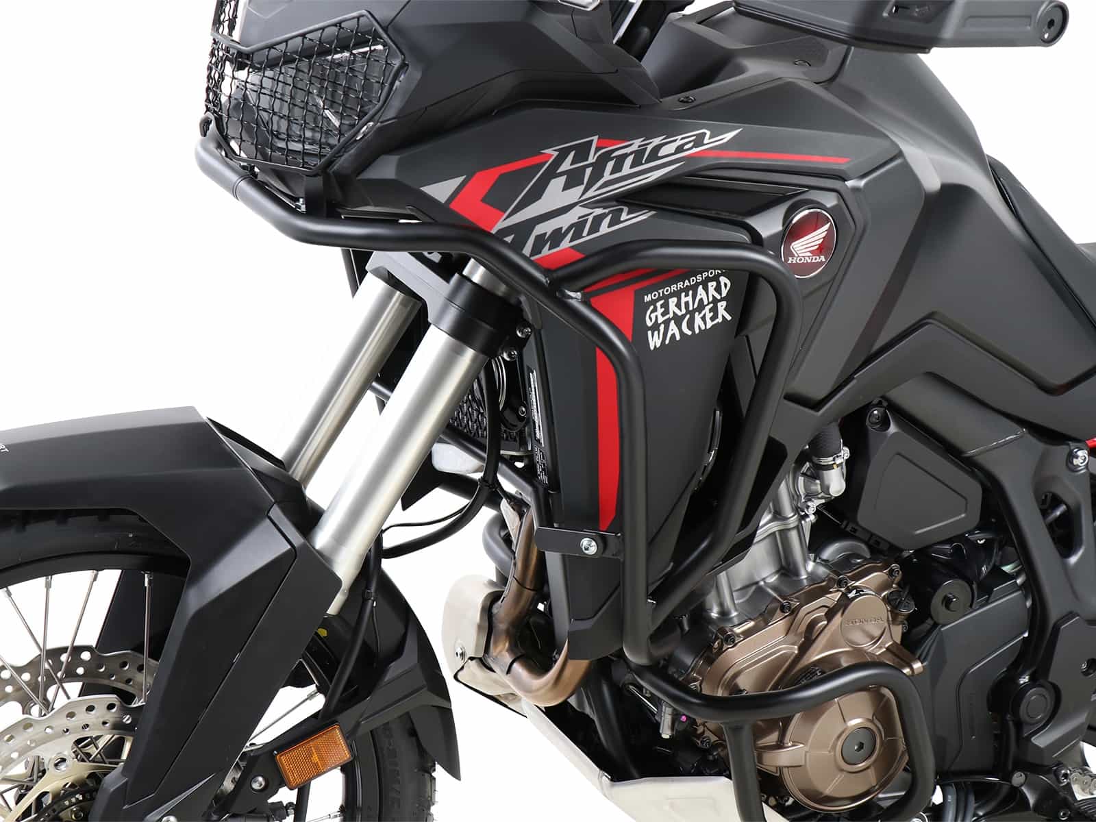 DEFENSA ESTANQUE PARA HONDA CRF 1100 L AFRICA TWIN (2019-2023) NEGRA HEPCO & BECKER