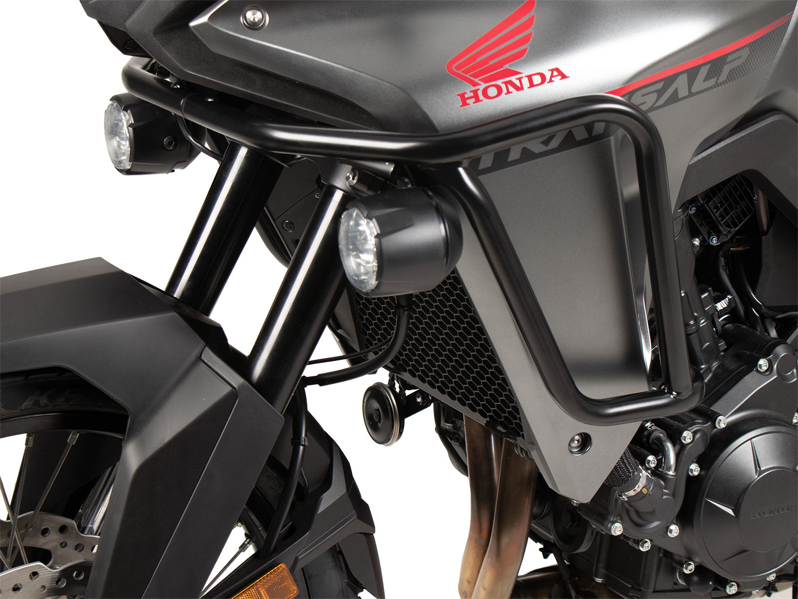 DEFENSA ESTANQUE PARA HONDA XL 750 TRANSLAP (2023-2024) NEGRA HEPCO & BECKER