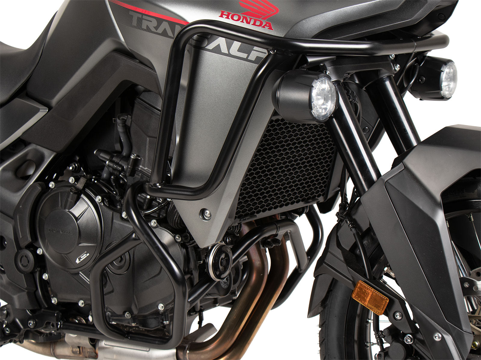DEFENSA ESTANQUE PARA HONDA XL 750 TRANSLAP (2023-2024) NEGRA HEPCO & BECKER