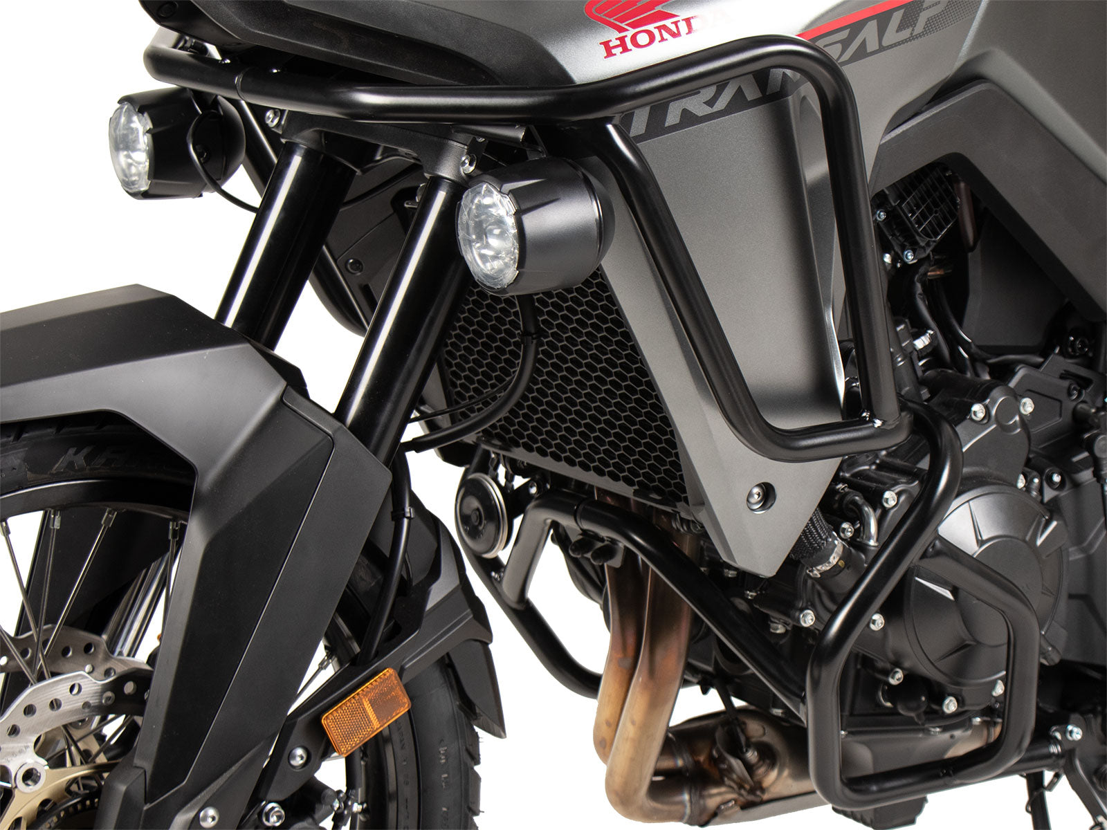 DEFENSA ESTANQUE PARA HONDA XL 750 TRANSLAP (2023-2024) NEGRA HEPCO & BECKER