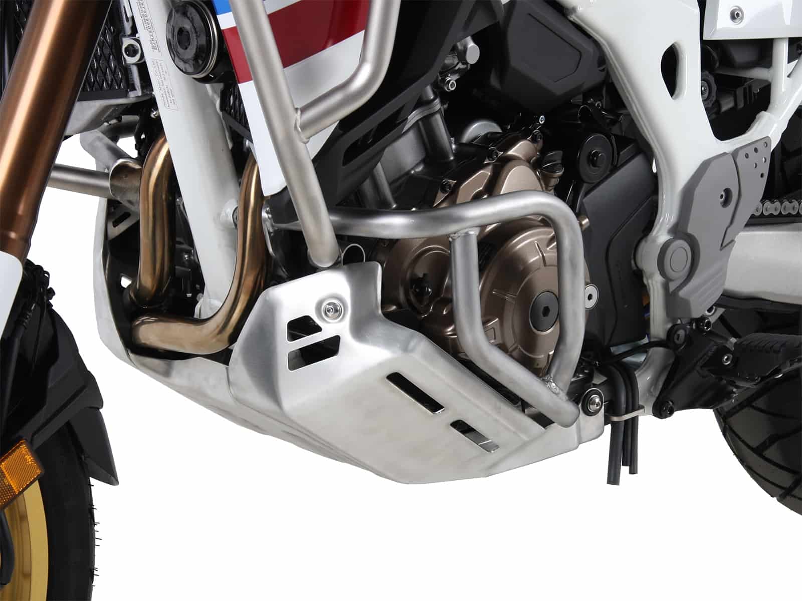 DEFENSA DE MOTOR PARA HONDA CRF1000L AFRICA TWIN ADVENTURE SPORTS (2018-2019) INOX HEPCO & BECKER