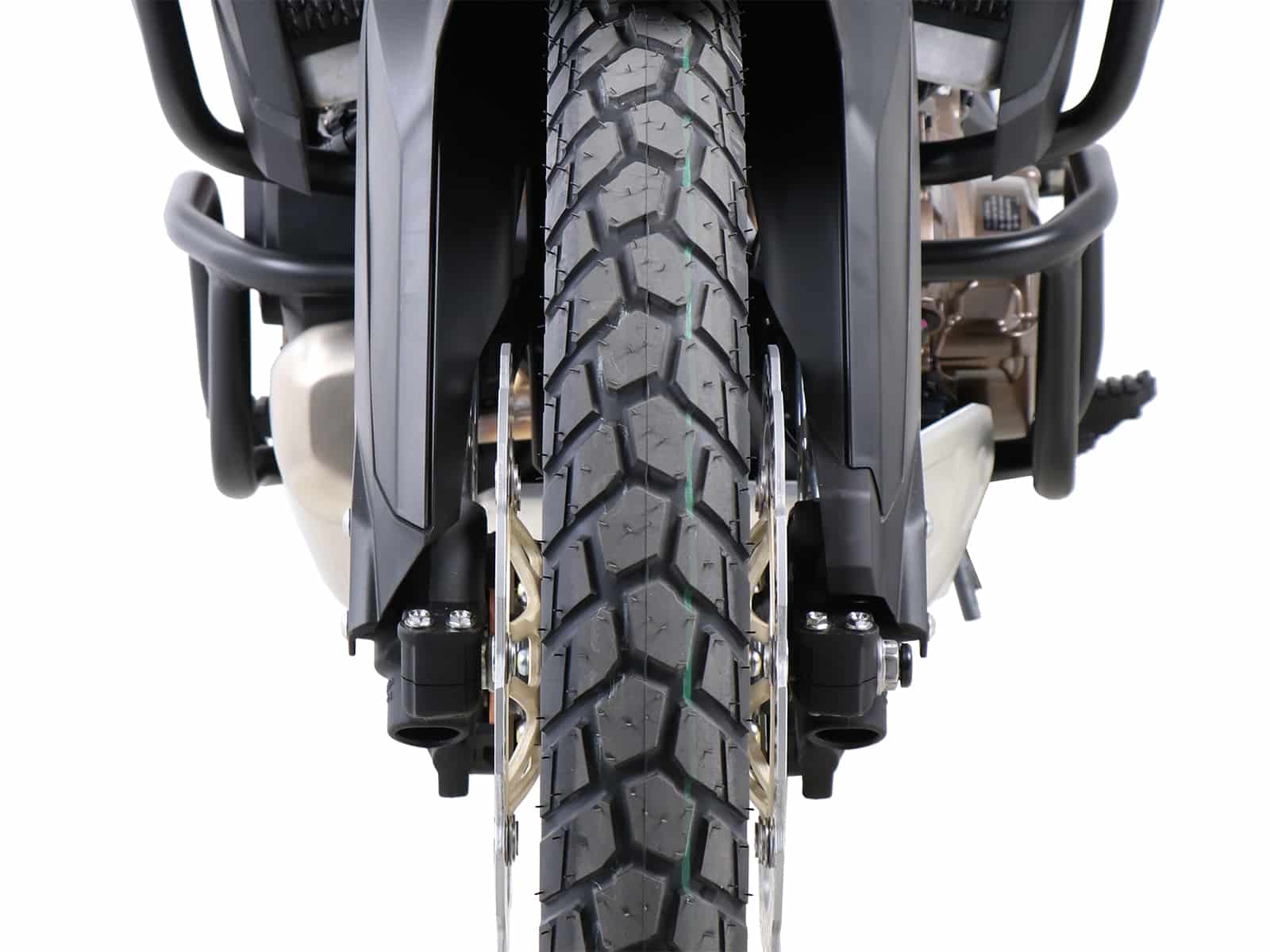 DEFENSA DE MOTOR PARA HONDA CRF 1100 L AFRICA TWIN (2019-2023) NEGRA HEPCO & BECKER