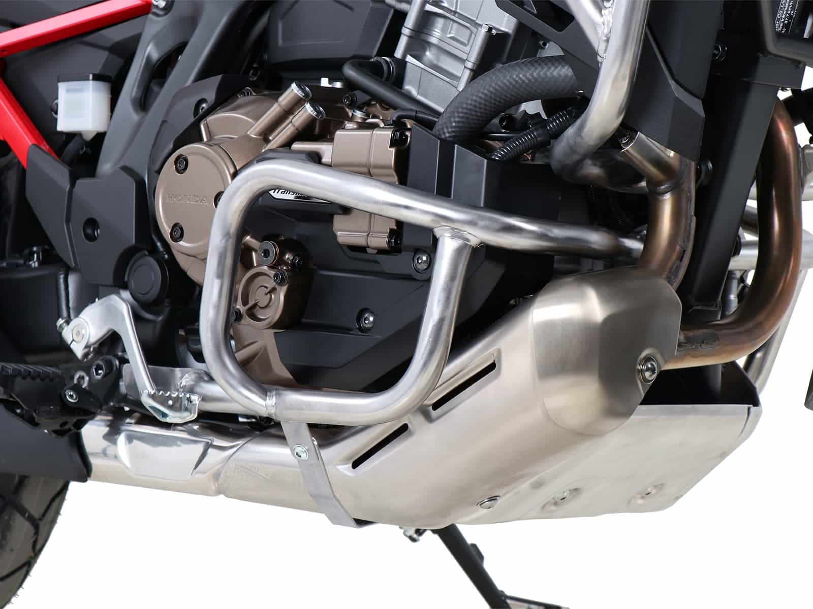 DEFENSA DE MOTOR PARA HONDA CRF 1100 L AFRICA TWIN (2019-2023) INOX HEPCO & BECKER
