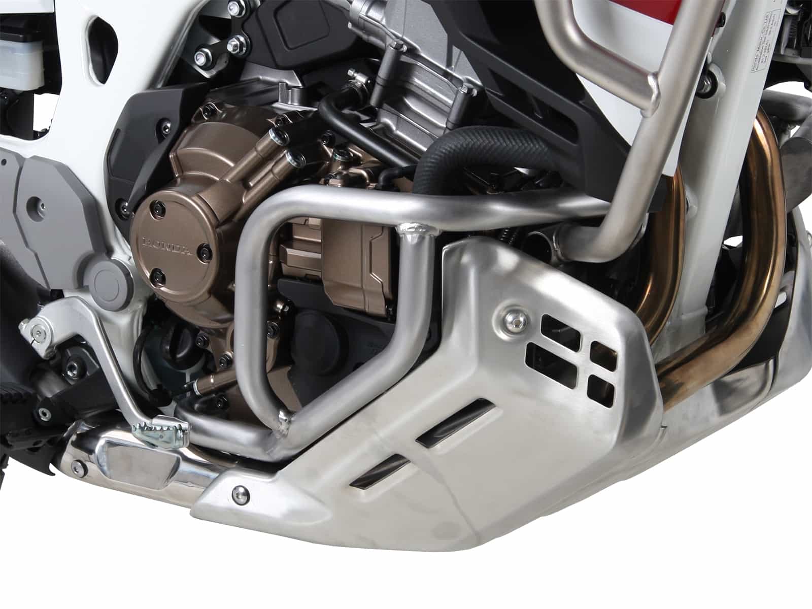 DEFENSA DE MOTOR PARA HONDA CRF1000L AFRICA TWIN ADVENTURE SPORTS (2018-2019) INOX HEPCO & BECKER
