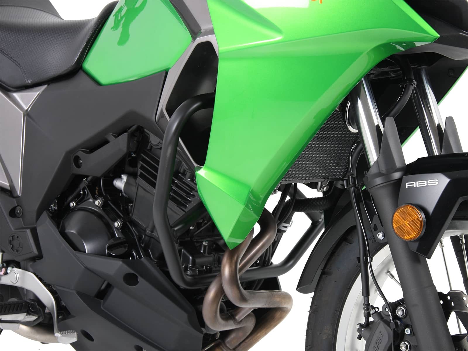 DEFENSA DE MOTOR PARA KAWASAKI VERSYS-X 300/URBAN/ADVENTURE (2017->) BLACK HEPCO & BECKER