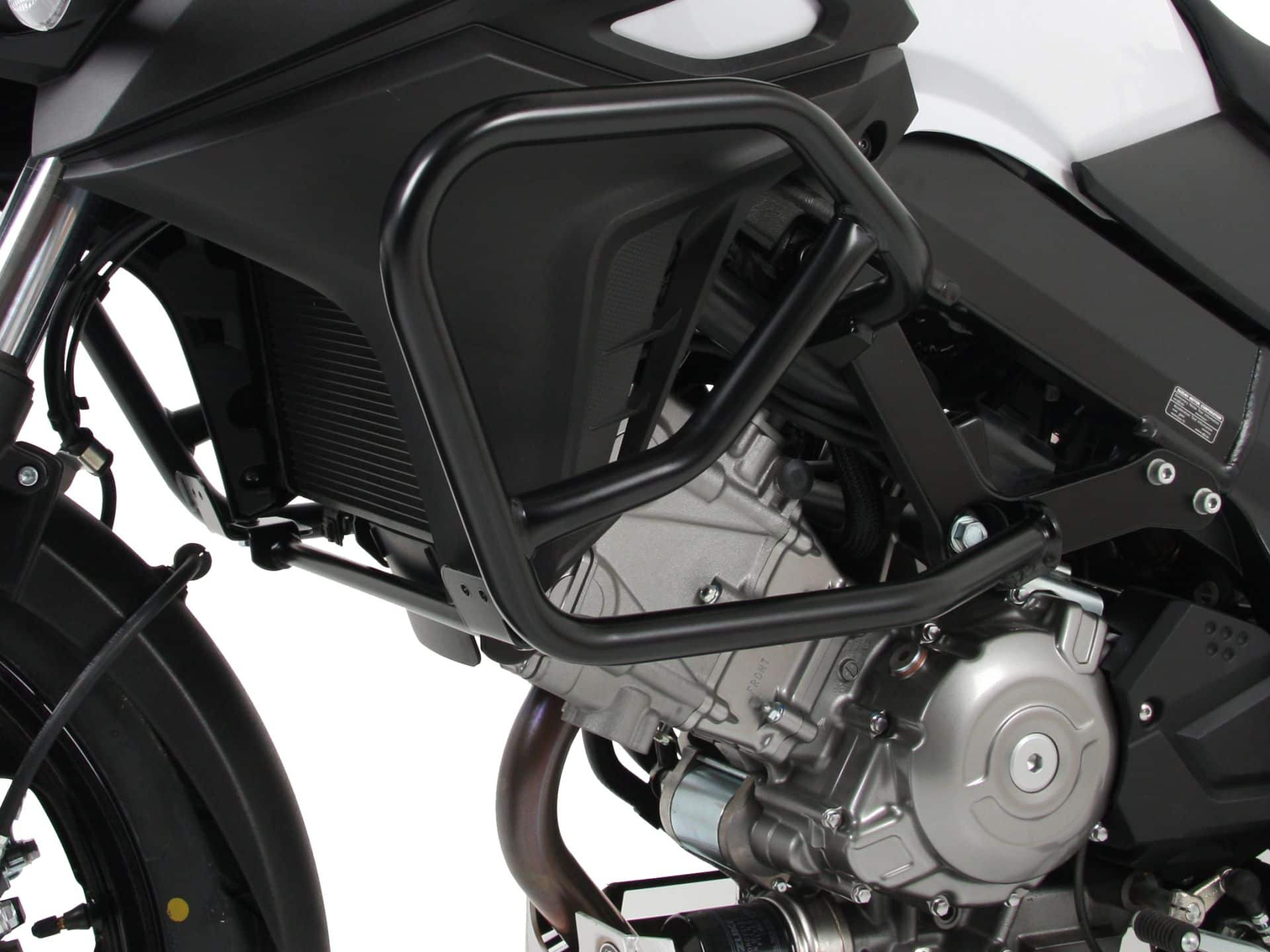 DEFENSA DE MOTOR PARA SUZUKI V-STROM 650/XT (2017-) NEGRA HEPCO & BECKER