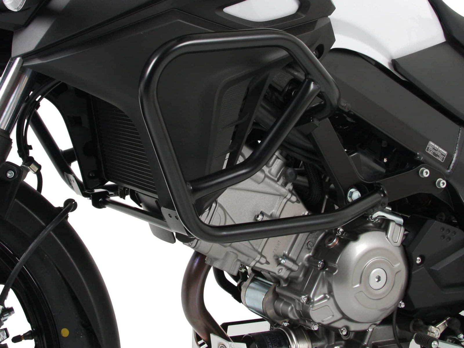 DEFENSA DE MOTOR PARA SUZUKI V-STROM 650/XT (2017-) NEGRA HEPCO & BECKER