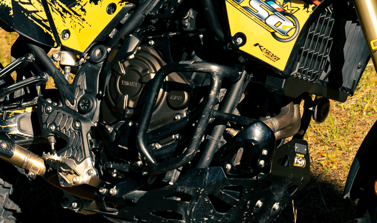 DEFENSA DE MOTOR HEPCO&BECKER NEGRAS PARA YAMAHA TÉNÉRÉ 700 2019-2024