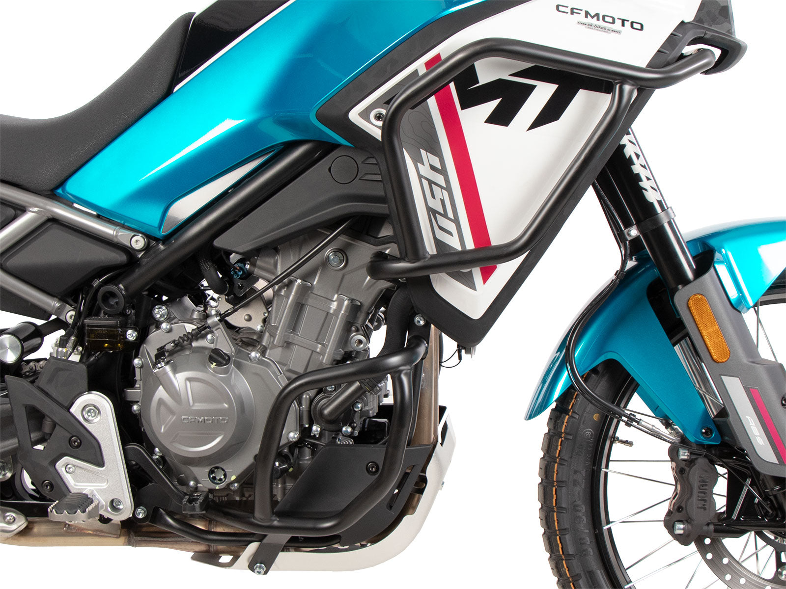 DEFENSA ESTANQUE PARA CF MOTO 450 MT (2024->) NEGRA HEPCO & BECKER