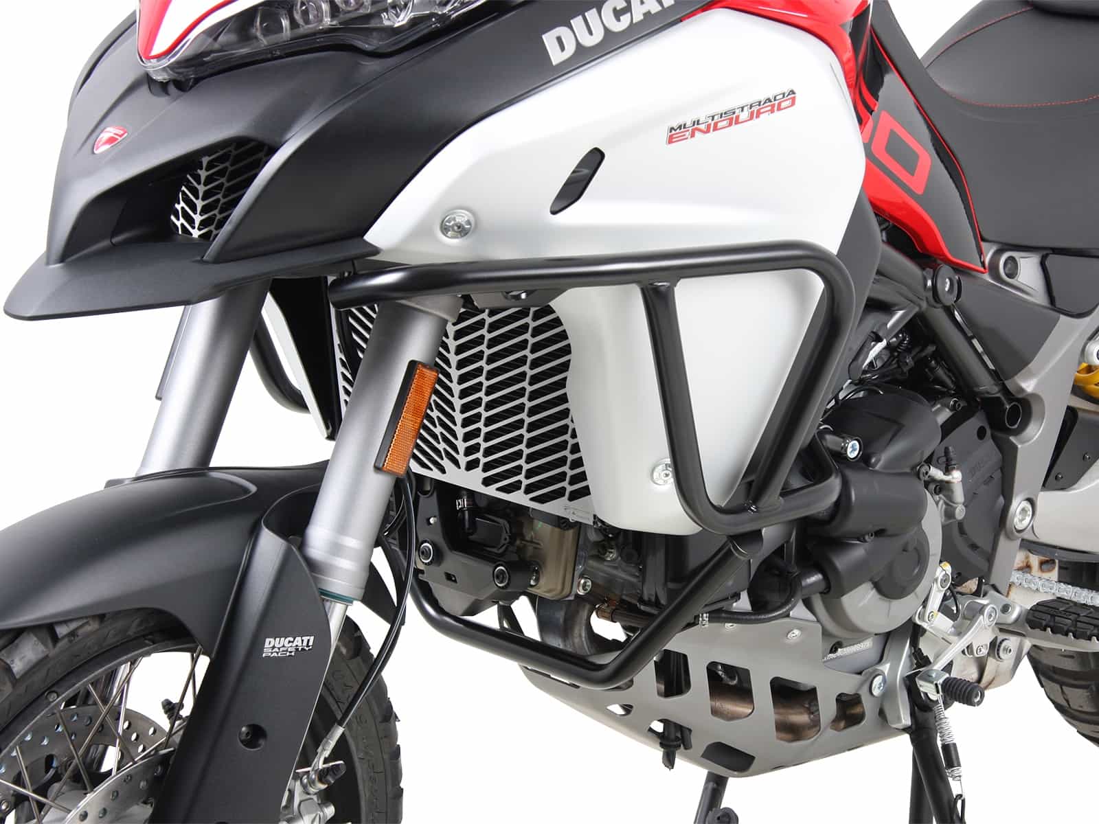 DEFENSA ESTANQUE PARA DUCATI MULTISTRADA 1260 ENDURO (2019-2021) NEGRA HEPCO & BECKER