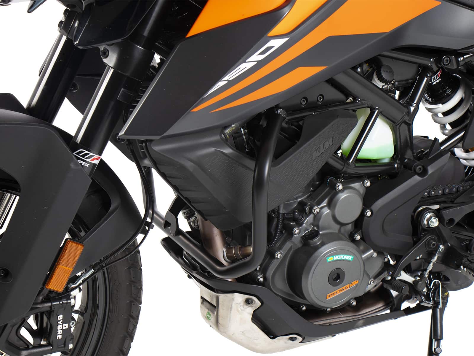 DEFENSA DE MOTOR PARA KTM 390 ADVENTURE (2020-2024) NEGRA HEPCO & BECKER