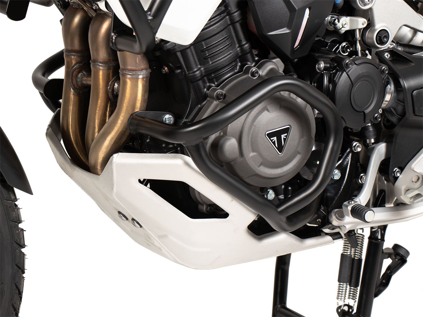 DEFENSA DE MOTOR PARA TRIUMPH TIGER 1200 GT PRO / GT (2022->) NEGRA HEPCO & BECKER
