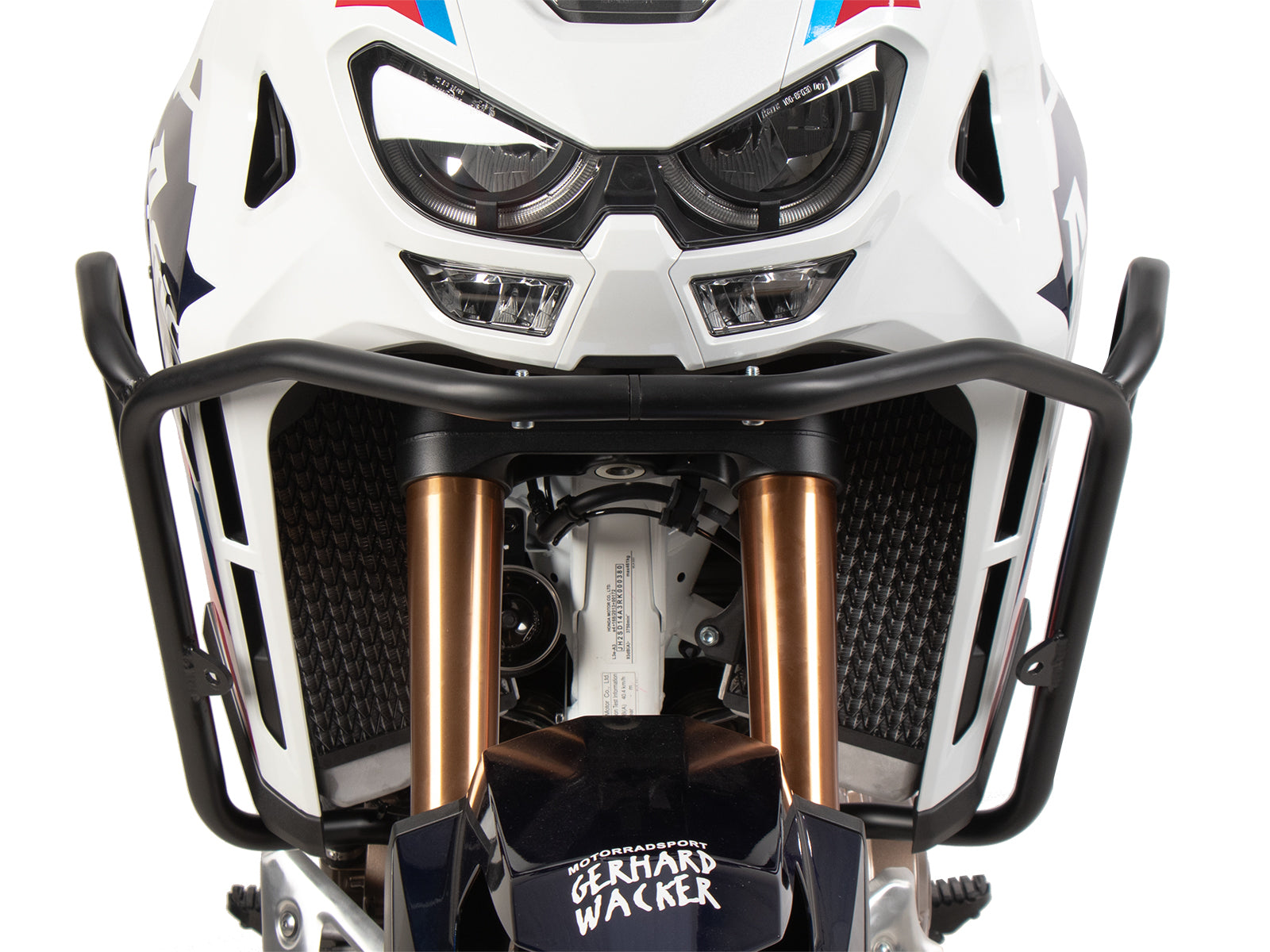 DEFENSA ESTANQUE PARA HONDA CRF 1100L AFRICA TWIN ADVENTURE SPORTS (2024->) NEGRA HEPCO & BECKER