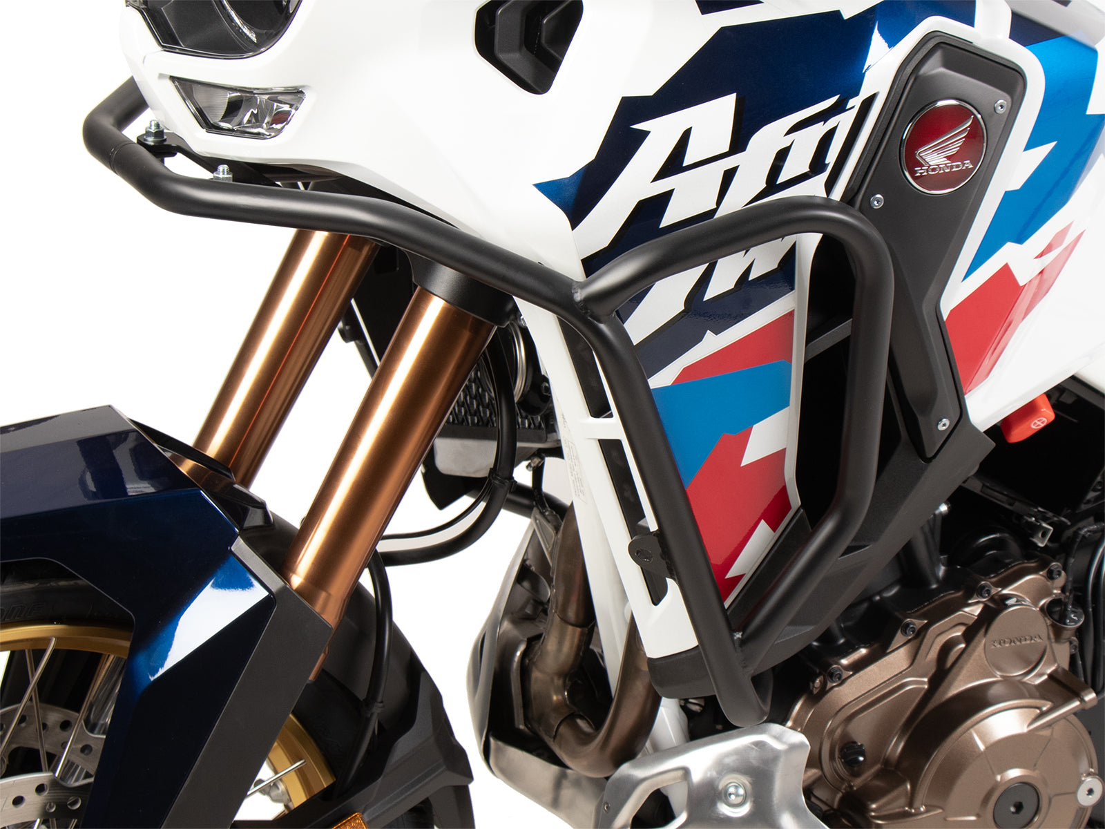 DEFENSA ESTANQUE PARA HONDA CRF 1100L AFRICA TWIN ADVENTURE SPORTS (2024->) NEGRA HEPCO & BECKER