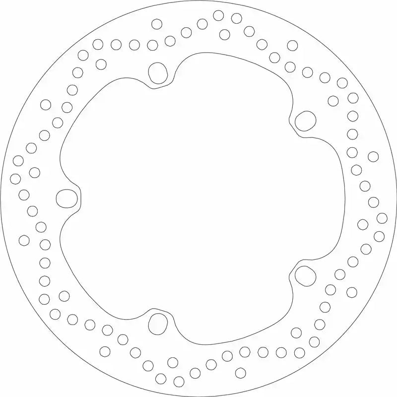 DISCO DE FRENO TRASERO PARA MOTOS | SBS 5015