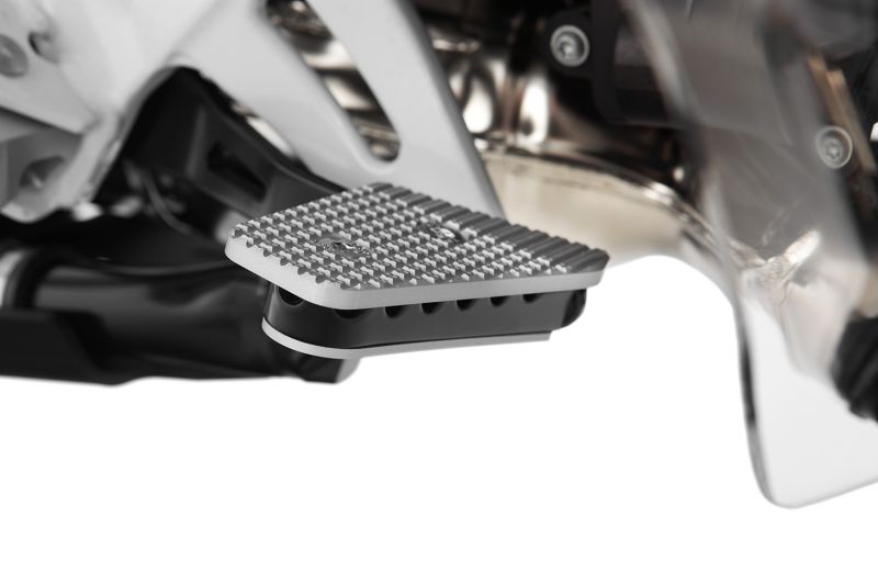 EXTENSIÓN DE PEDAL DE FRENO WUNDERLICH PLATEADA BMW R 1200 GS LC / R 1250 GS