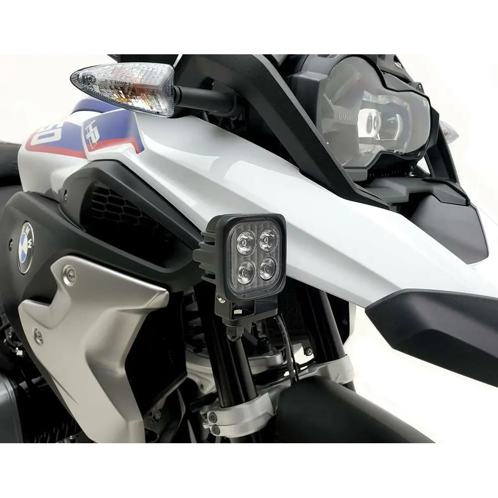 FOCOS NEBLINEROS DENALI S4 LED + RAMAL STANDARD + SOPORTE DEFENSA 22MM-29MM