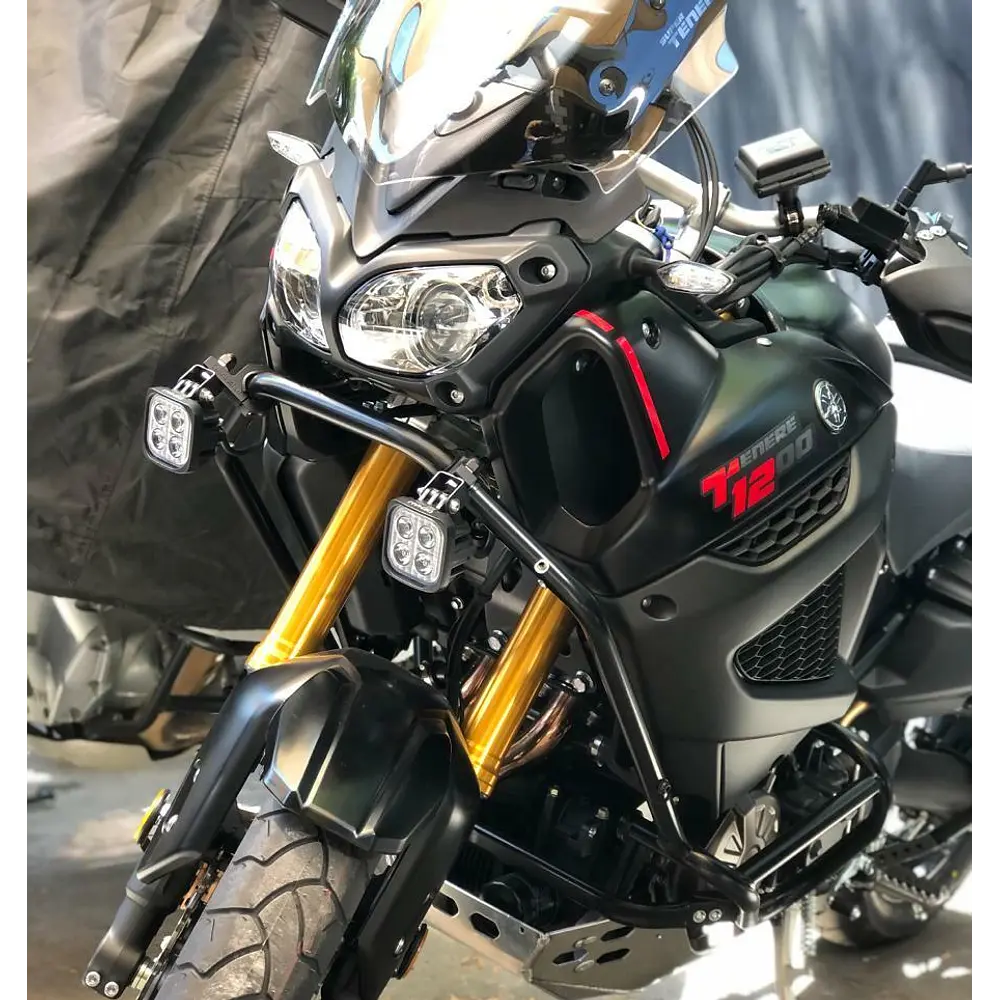 FOCOS NEBLINEROS DENALI S4 LED + RAMAL STANDARD + SOPORTE DEFENSA 22MM-29MM