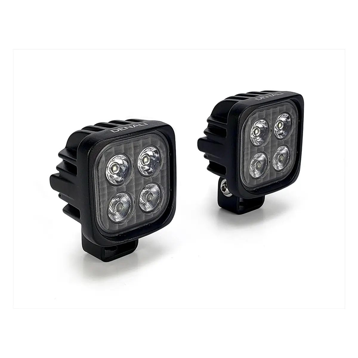 FOCOS NEBLINEROS DENALI S4 LED + RAMAL STANDARD + SOPORTE DEFENSA 22MM-29MM