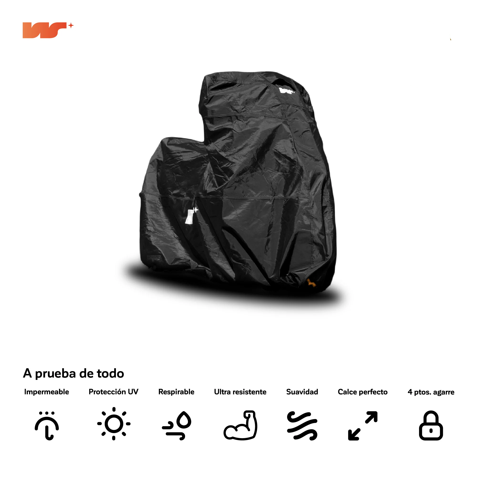 FUNDA PARA MOTO WAGEN COVERS IMPERMEABLE DELUXE