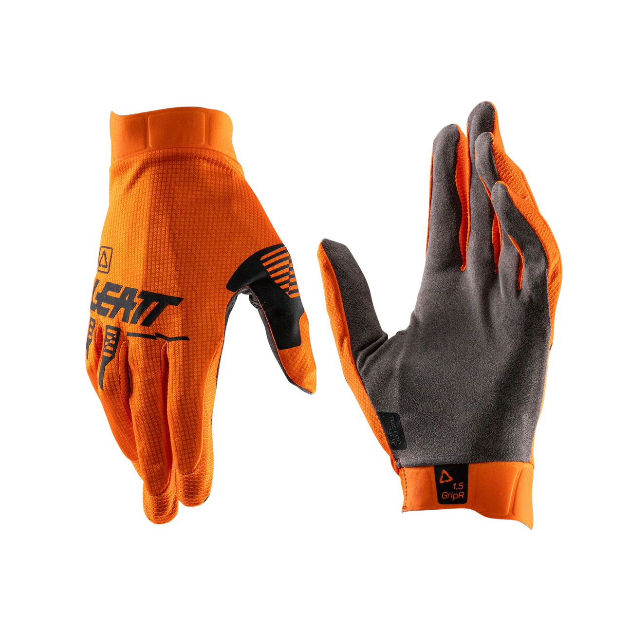 GUANTES DE MOTO LEATT 1.5 GRIPR NARANJOS