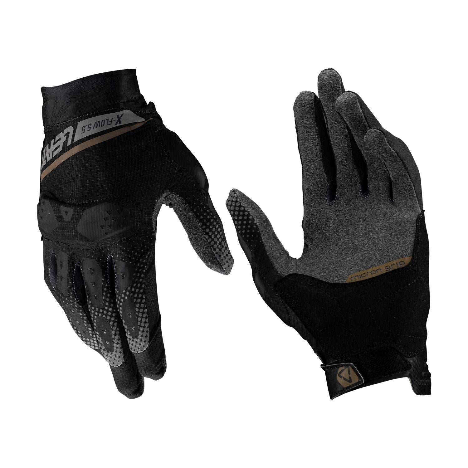 GUANTES DE MOTO LEATT ADV X-FLOW 5.5 CORTOS STEALTH