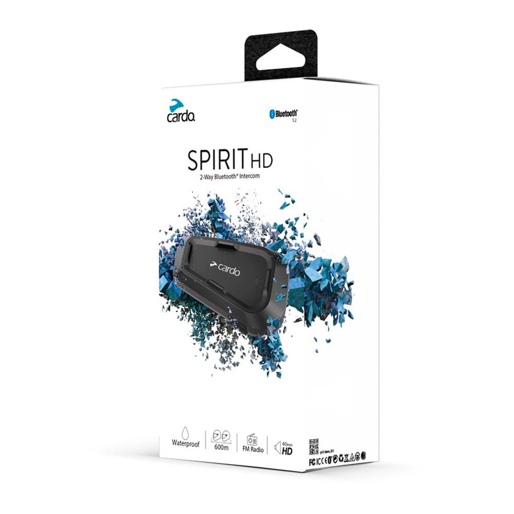 INTERCOMUNICADOR BLUETOOTH PARA MOTO CARDO SPIRIT HD