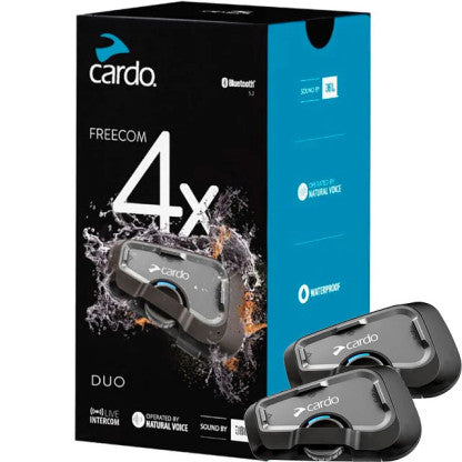 INTERCOMUNICADOR BLUETOOTH PARA MOTO CARDO FREECOM 4X DUO