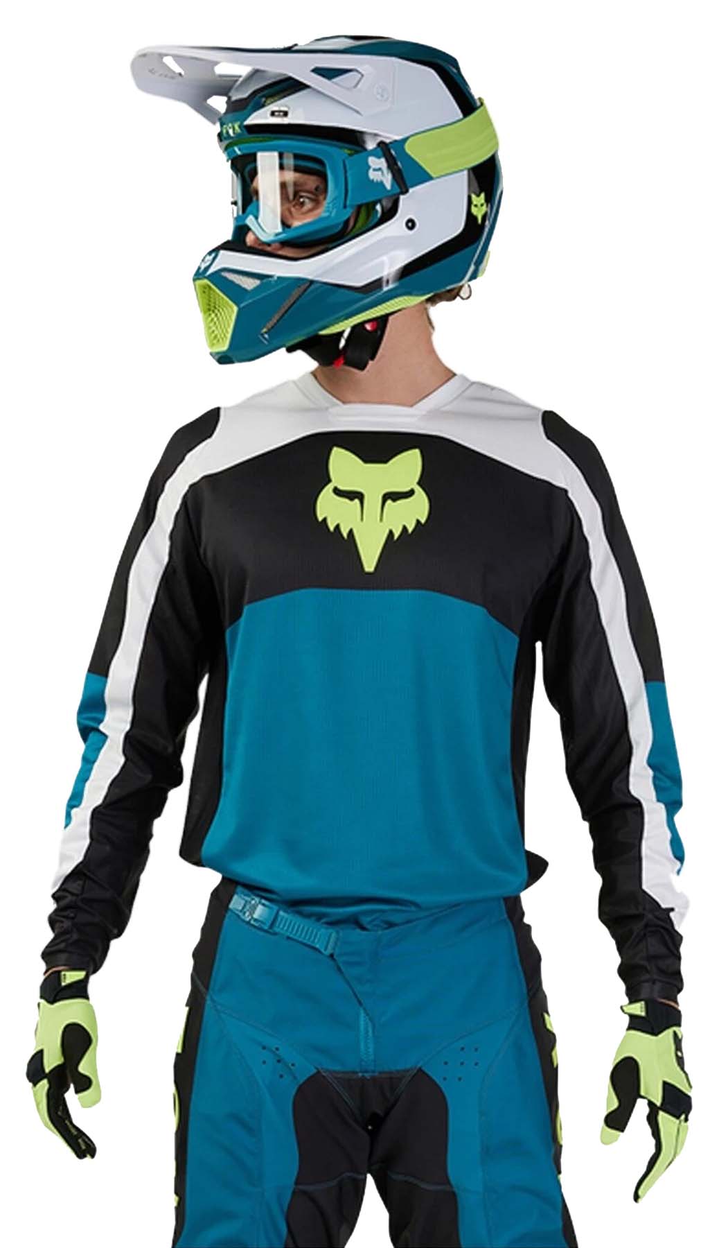 JERSEY DE MOTO FOX | 180 NITRO AZUL