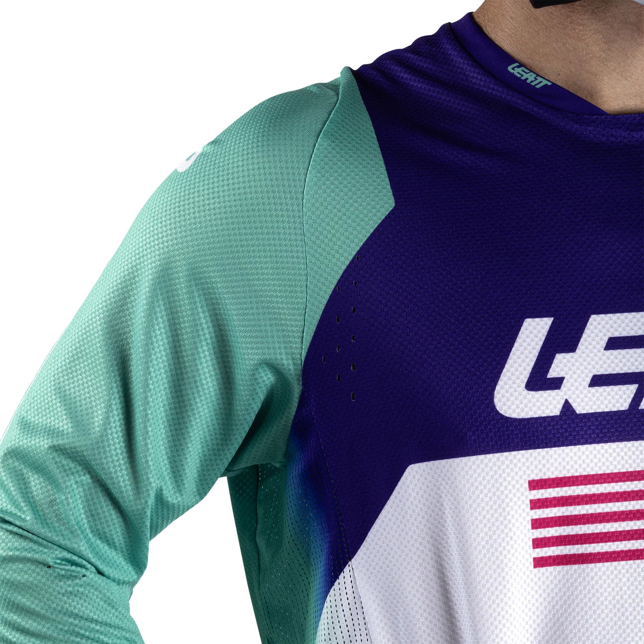 JERSEY DE MOTO LEATT 4.5 LITE MORADO