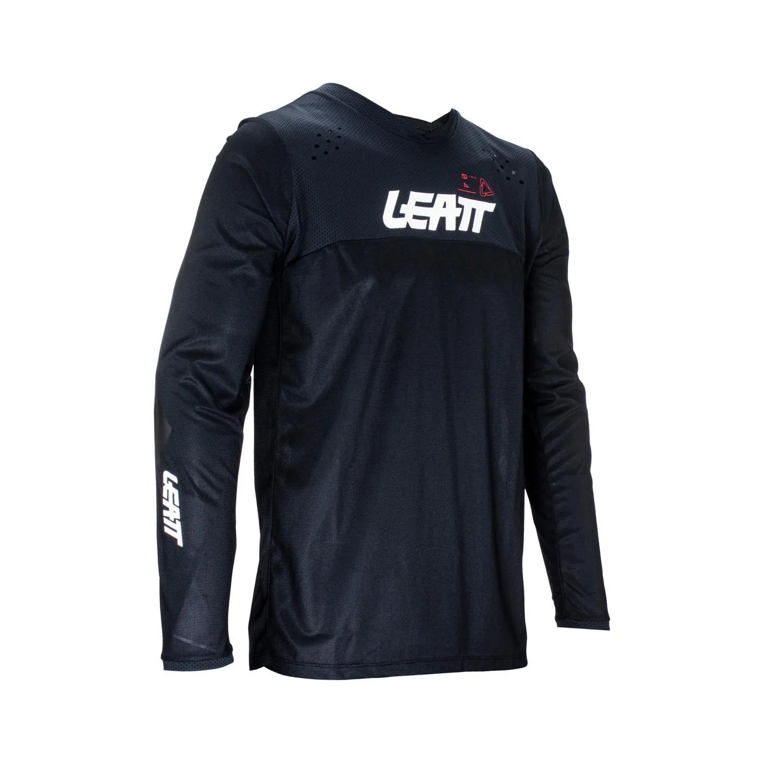 LEATT 4.5 ENDURO BLACK MOTORCYCLE JERSEY