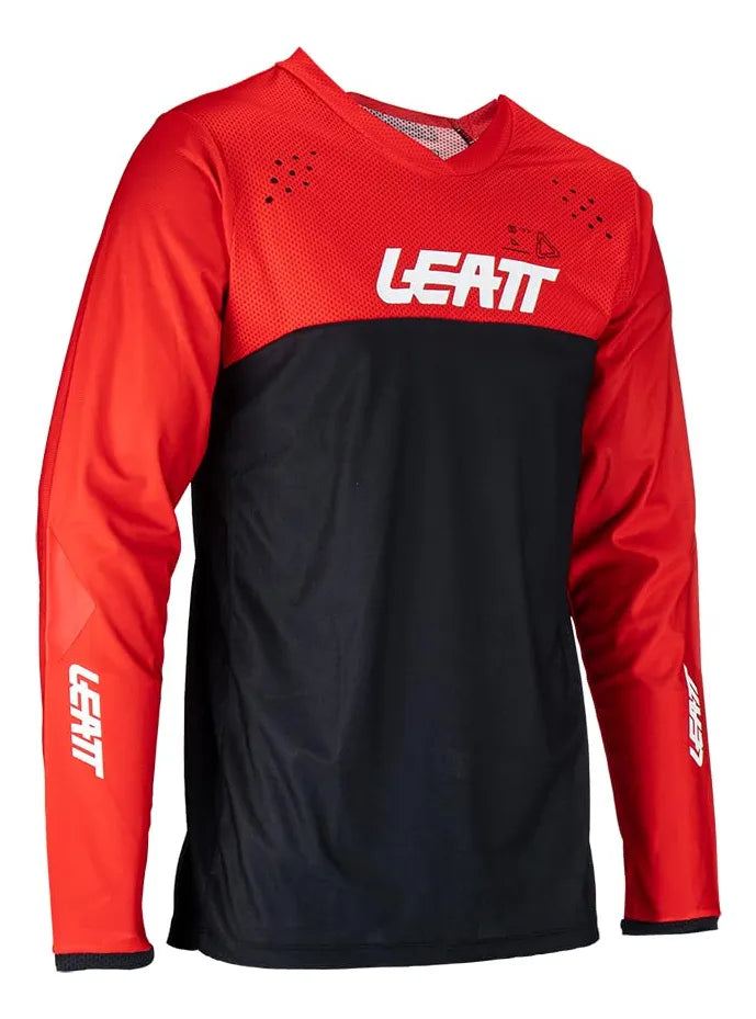 LEATT 4.5 ENDURO RED MOTORCYCLE JERSEY