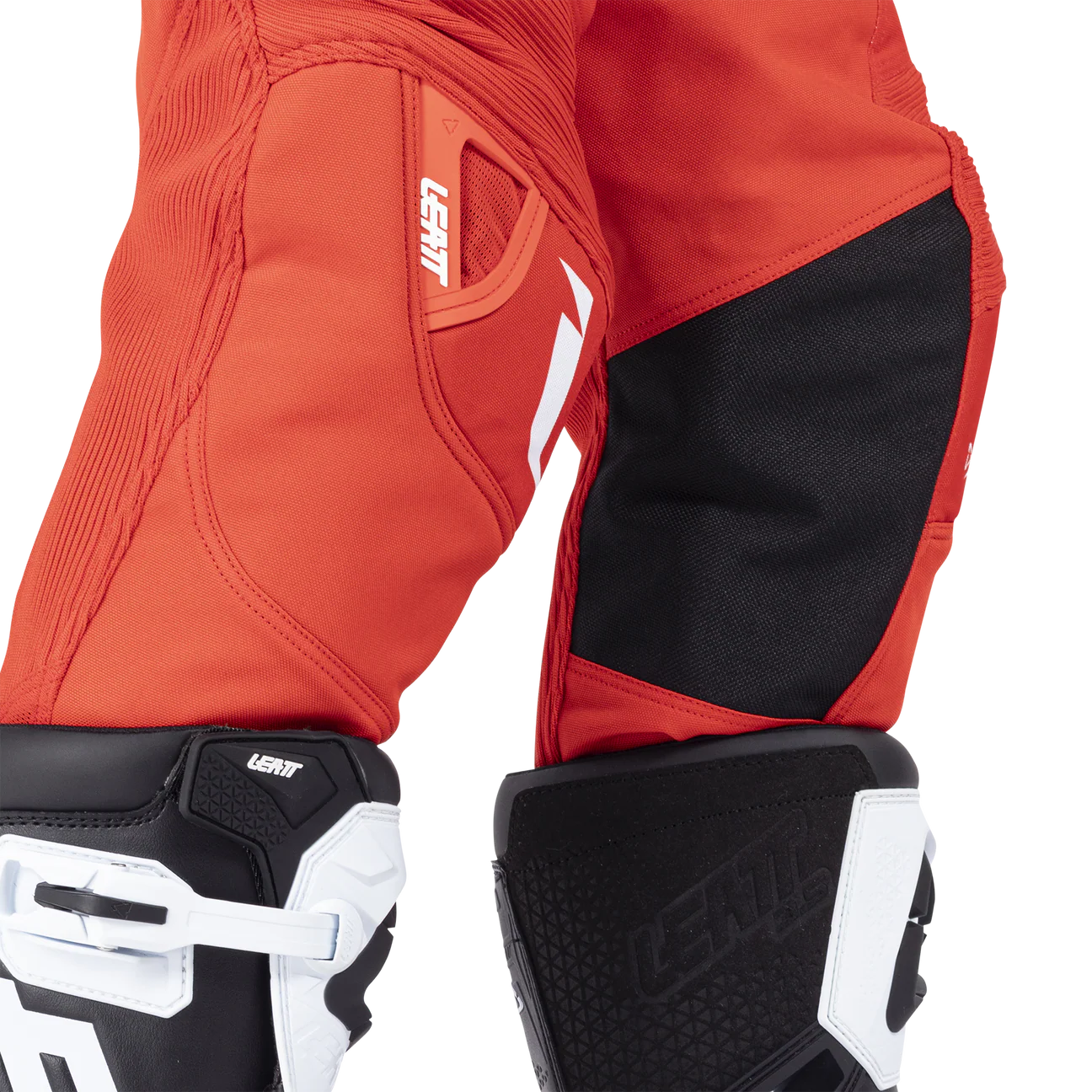 KIT JERSEY MÁS PANTALÓN MOTO NIÑO LEATT 3.5 RIDE ROJO