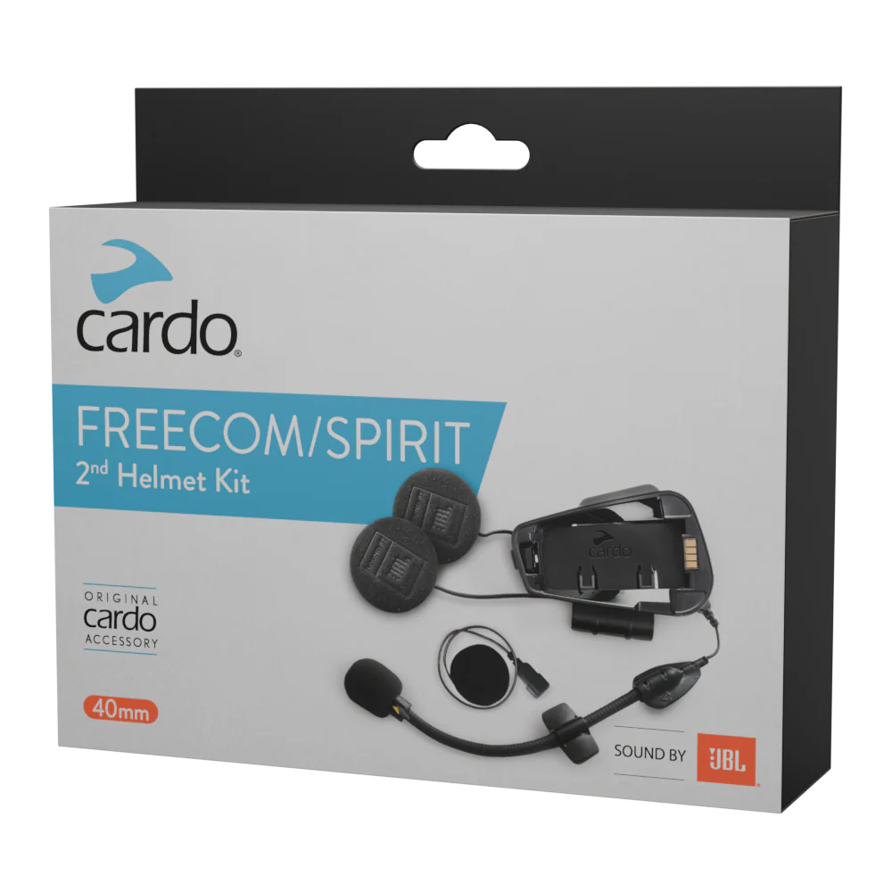 KIT DE AUDIO CARDO PARA 2º CASCO FREECOM/SPIRIT JBL