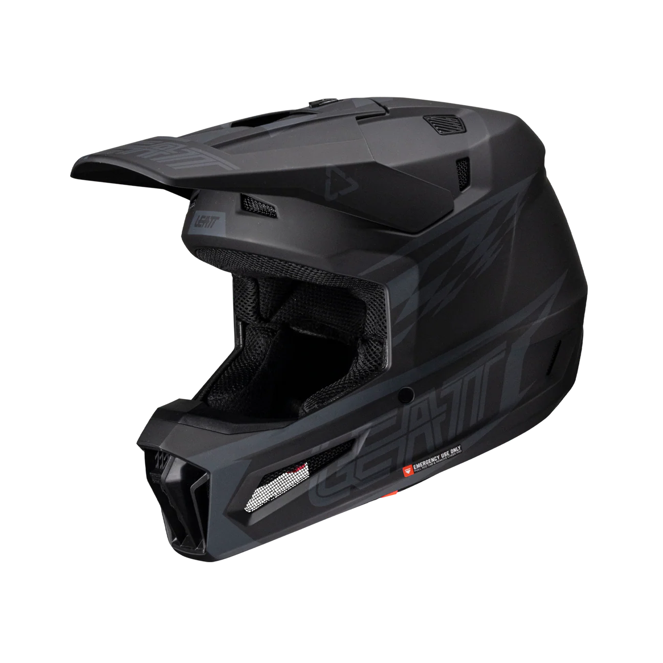 CASCO DE MOTO LEATT 3.5 MÁS ANTIPARRAS 3.5 KIT STEALTH