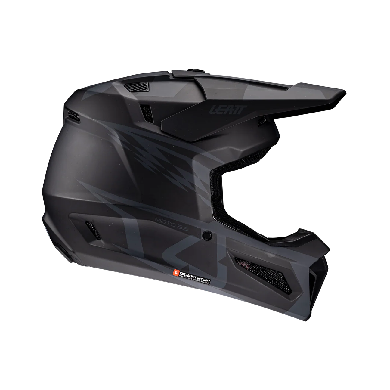 CASCO DE MOTO LEATT 3.5 MÁS ANTIPARRAS 3.5 KIT STEALTH