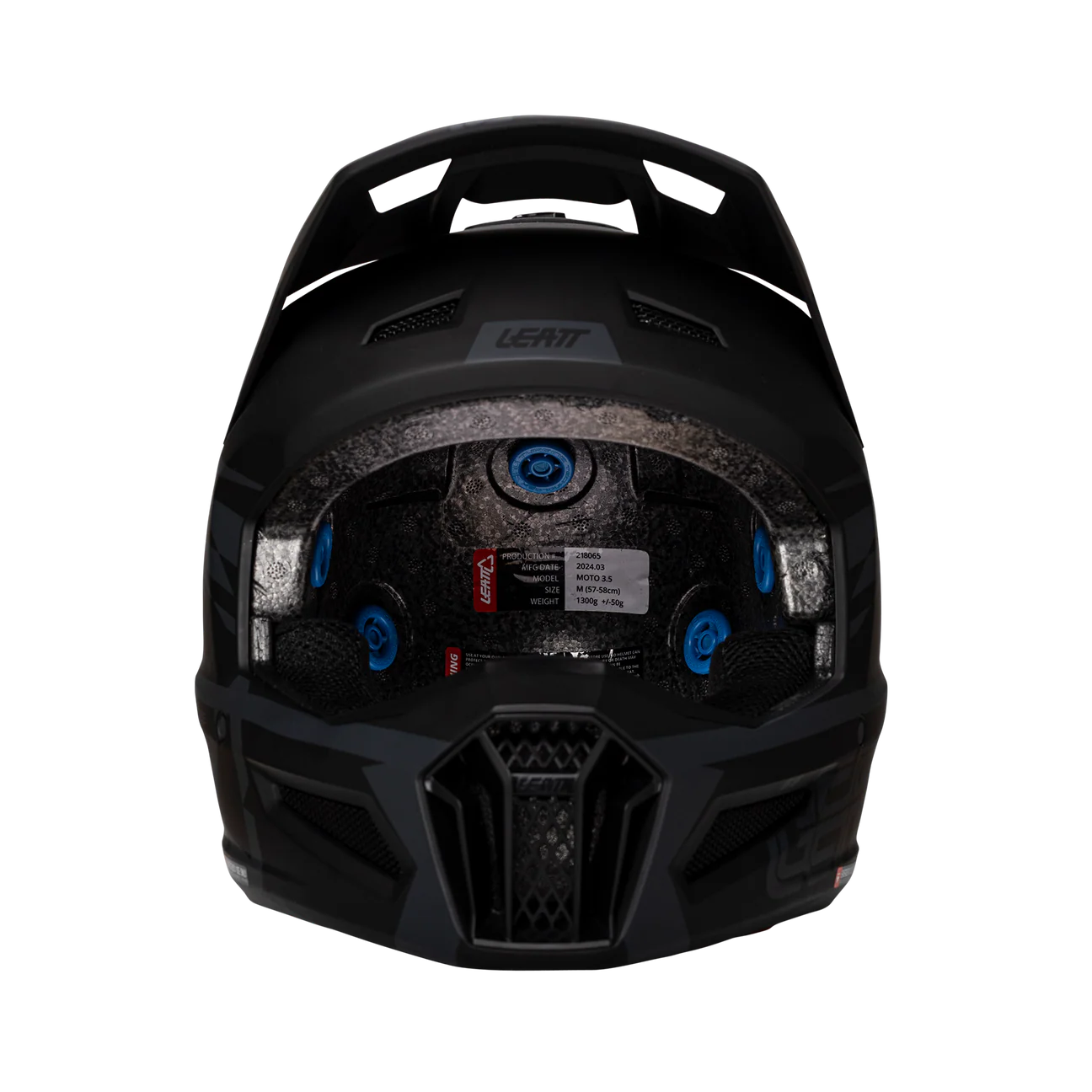 CASCO DE MOTO LEATT 3.5 MÁS ANTIPARRAS 3.5 KIT STEALTH