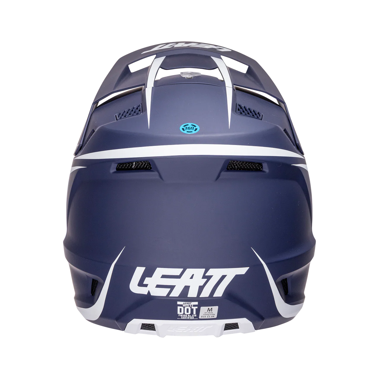 CASCO DE MOTO LEATT 3.5 PARA NIÑOS MÁS ANTIPARRAS 2.5 KIT JUNIOR AZUL