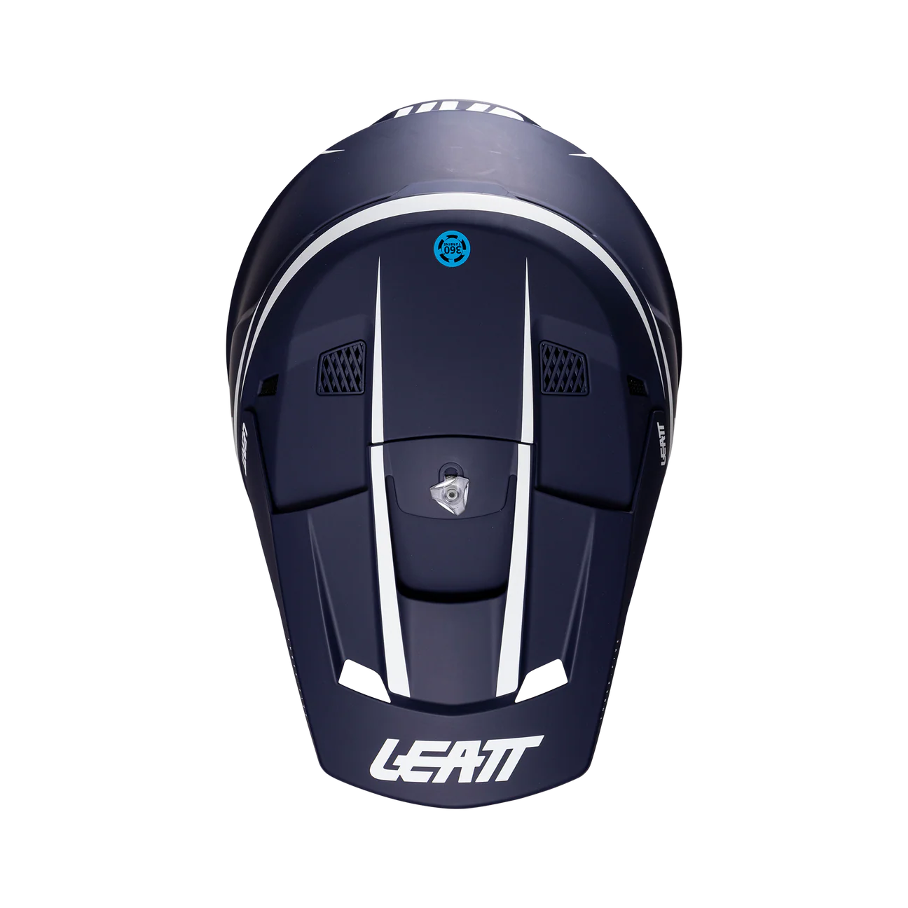 CASCO DE MOTO LEATT 3.5 PARA NIÑOS MÁS ANTIPARRAS 2.5 KIT JUNIOR AZUL