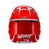 CASCO DE MOTO LEATT 3.5 MÁS ANTIPARRAS 3.5 KIT ROJO